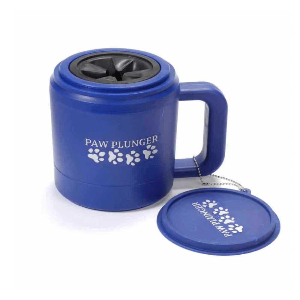 Paw Plunger Gentle Paw Cleaner - Black, 5.25" L x 3.5" W x 4" H, Perfect for Maintaining Cleanliness in Your Home and Vehicle