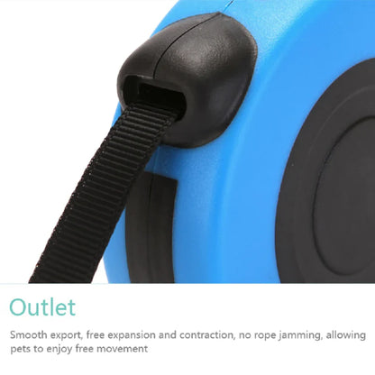 16.5FT Automatic Retractable Dog Leash with Complimentary Pet Collar - Free Shipping in the U.S.