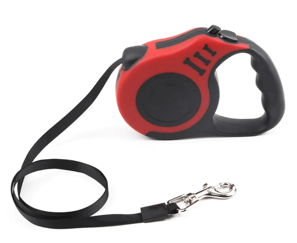16.5FT Automatic Retractable Dog Leash with Complimentary Pet Collar - Free Shipping in the U.S.