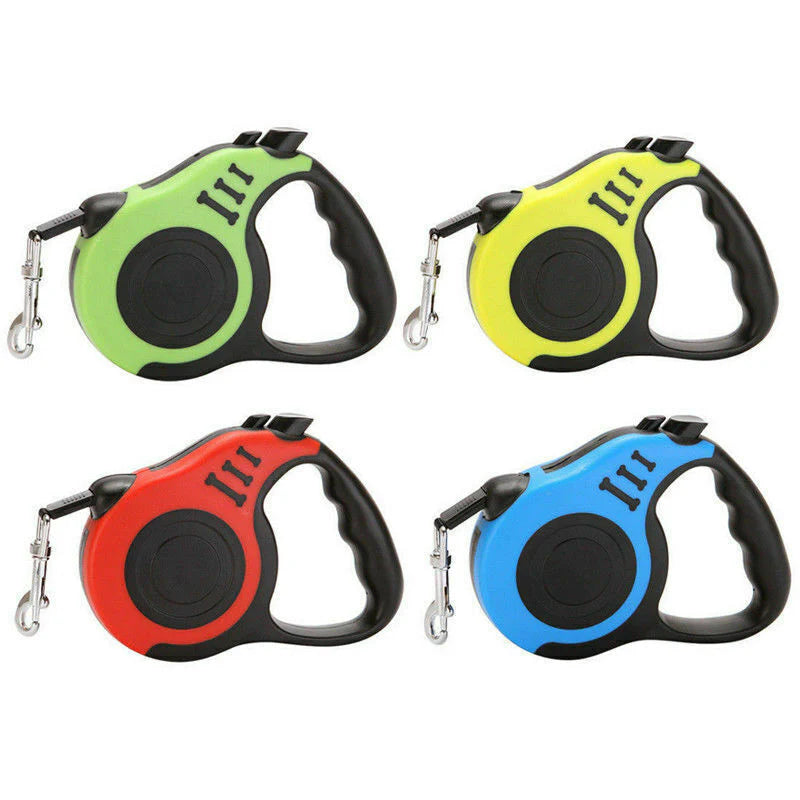 16.5FT Automatic Retractable Dog Leash with Complimentary Pet Collar - Free Shipping in the U.S.